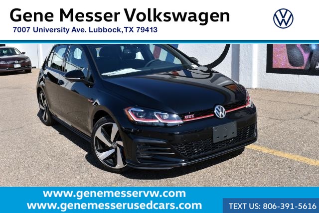 new 2020 volkswagen golf gti autobahn hatchback in lubbock lm013292 gene messer volkswagen gene messer volkswagen